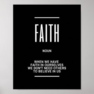 Poster Avoir une citation inspirée de la FOI