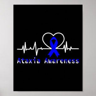 Poster Awareness Heartbeat Warrior Support 