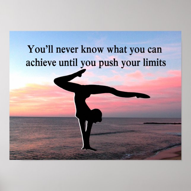 POSTER AWIER INSPIRANT LA GYMNAST (Devant)