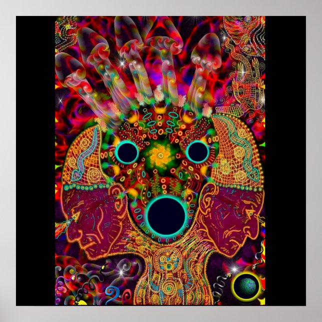 Poster Ayahuasca Espirito (Devant)