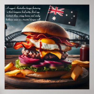 Poster Ayers Rock appétit