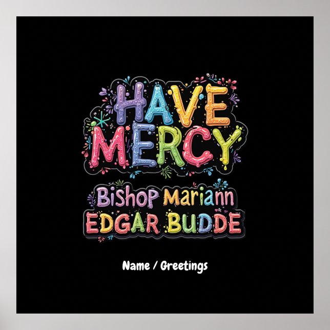 Poster Ayez pitié : l'impact de Mgr Mariann Edgar Budde s (Devant)