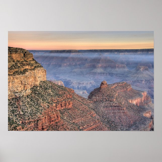 Poster AZ, Arizona, Grand Canyon National Park, Sud 2 (Devant)