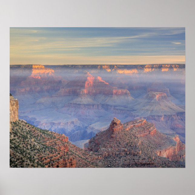 Poster AZ, Arizona, Grand Canyon National Park, Sud 6 (Devant)