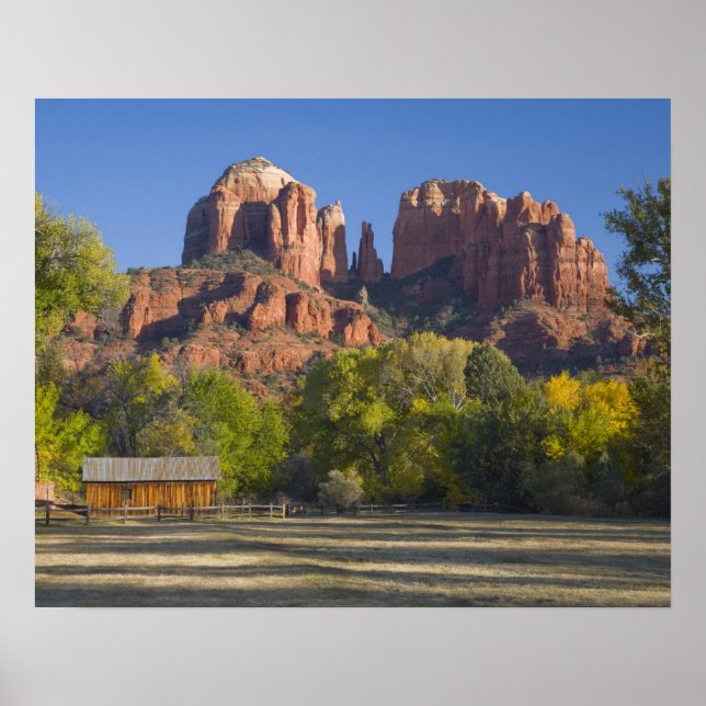 Poster AZ, Arizona, Sedona, Crescent Moon Recreation 2 (Devant)