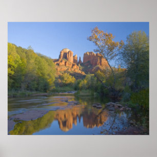 Poster AZ, Arizona, Sedona, Zone de loisirs Crescent Moon