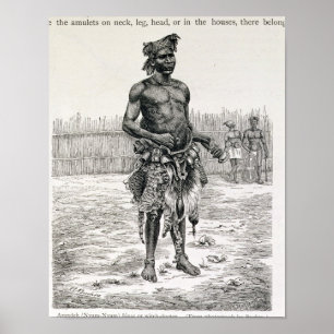 Poster Azandeh Binsa ou sorcier