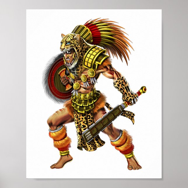 Poster Aztec Jaguar (Devant)