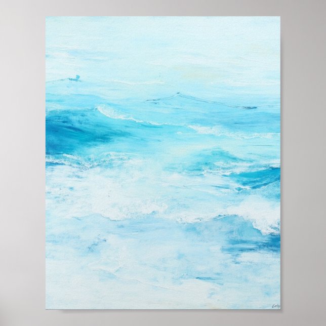 Poster Azure Serenity (Devant)