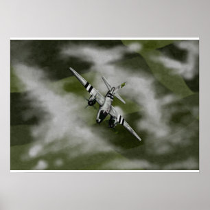 Poster B26 Marauder Juin 1944