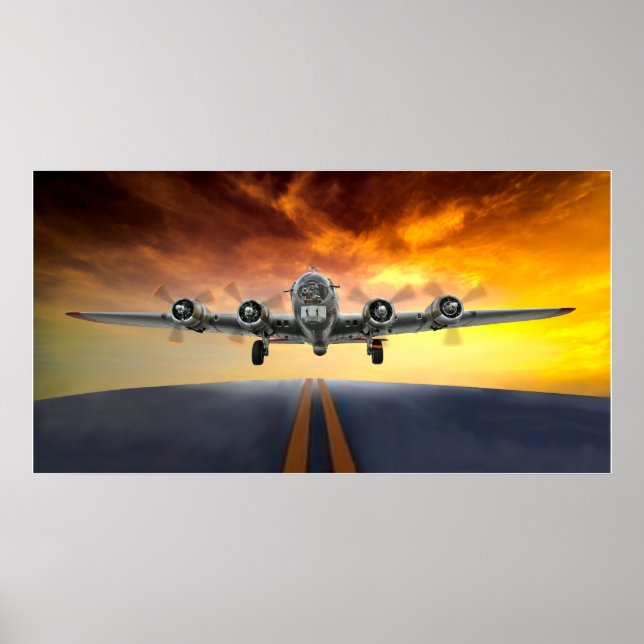 POSTER B-17 (Devant)