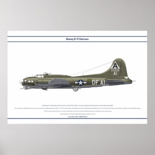 POSTER B-17G USA 324BS 1
