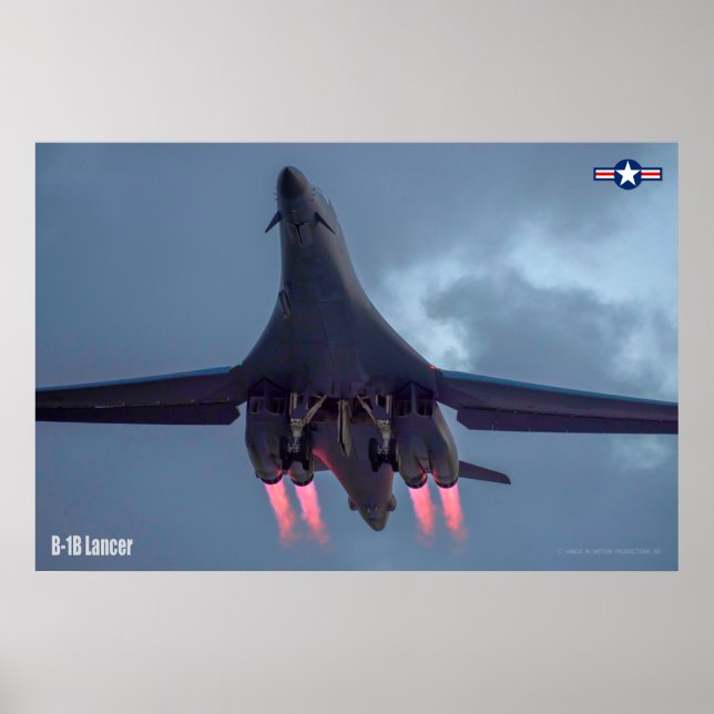 POSTER B-1B LANCER (Devant)