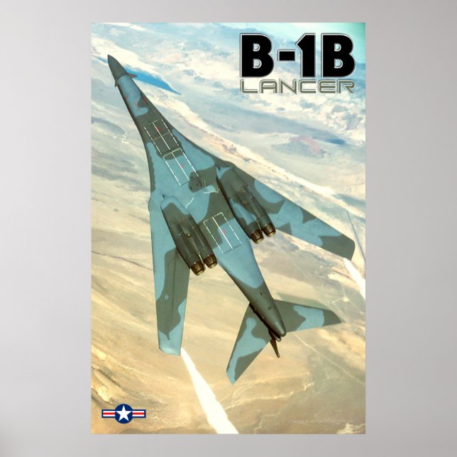 POSTER B-1B LANCER (Devant)