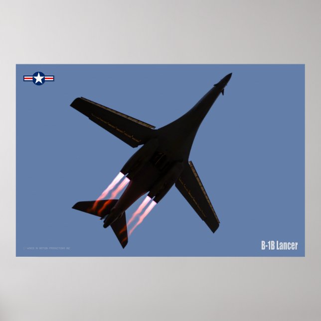 POSTER B-1B LANCER (Devant)