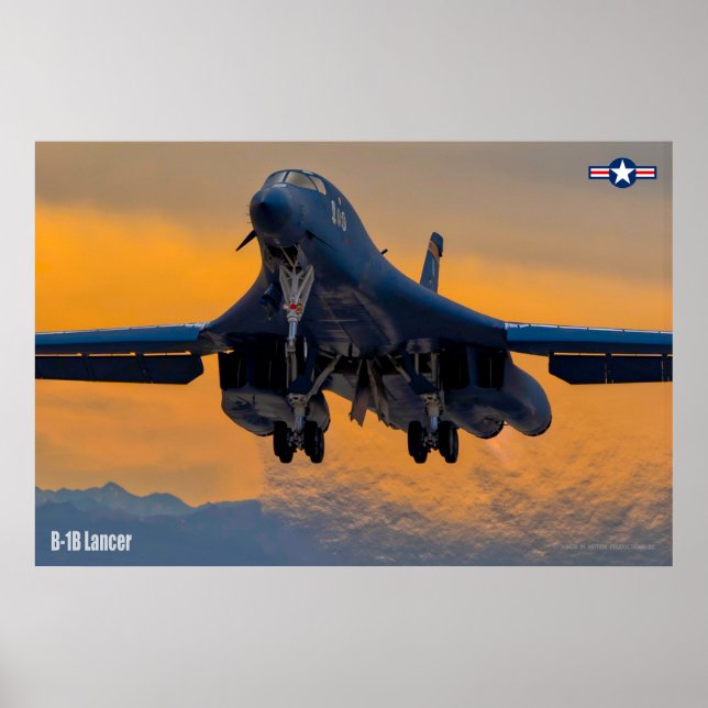 POSTER B-1B LANCER (Devant)