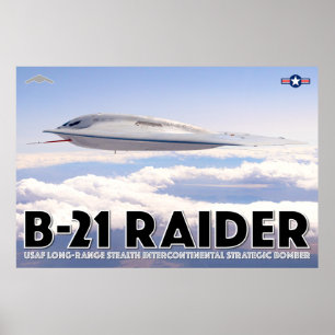 POSTER B-21 RAIDER