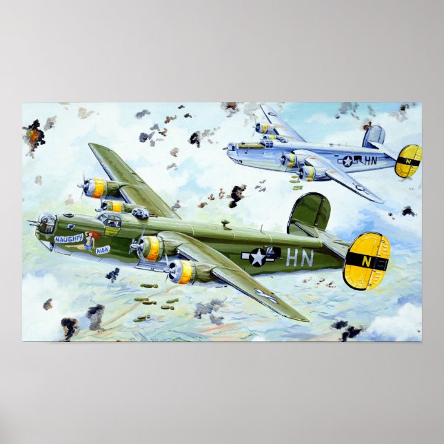 POSTER B-24 LIBÉRATEUR (Devant)