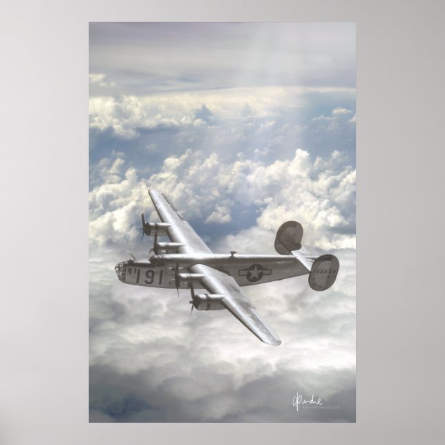 Poster B-24 Liberator (Devant)
