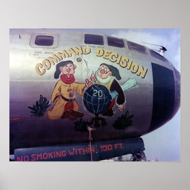 Poster B-29 Art du nez (Devant)