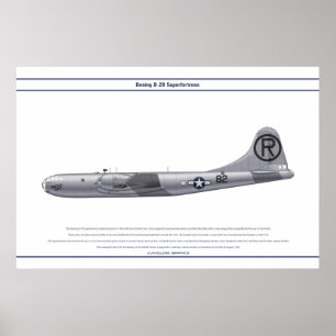 Poster B-29 USA Enola Gay