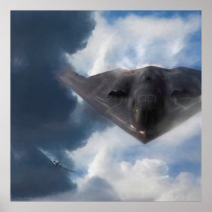 Poster B-2 FABRICANT DE Bombe À Bombe Indésirable