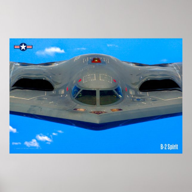 POSTER B-2 SPIRIT (Devant)