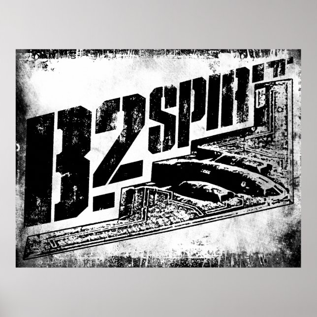 Poster B-2 Spirit (Devant)