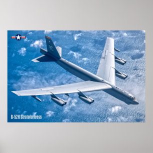 POSTER B-52H STRATOFORTRESS