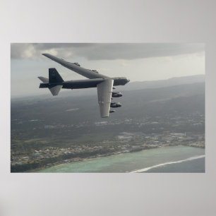 Poster B-52H Stratofortress Aircraft