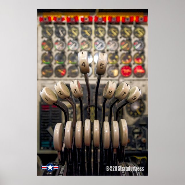 POSTER B-52H TRAVERSEURS STRATOFORTERESQUES (Devant)