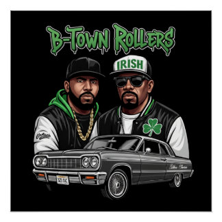 Poster B-Town Rollers