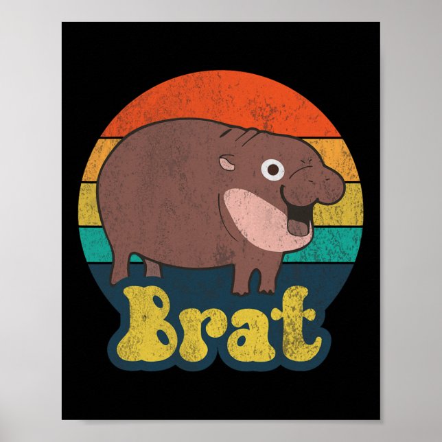Poster Ba Vintage marrant (Devant)