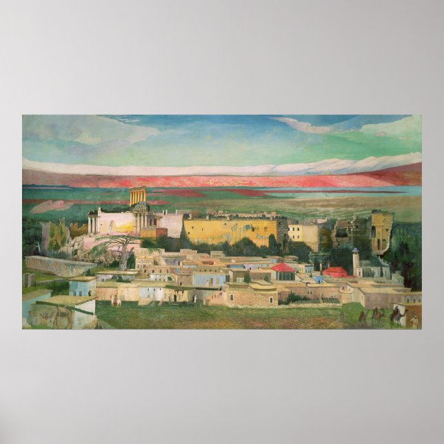 Poster Baalbek, 1906 (Devant)