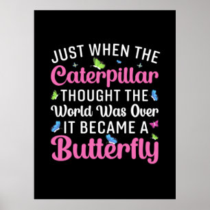 Poster Babfly   It Becams A Butterfly