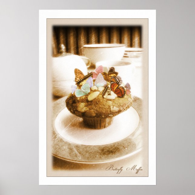 Poster Babfly muffin (Devant)