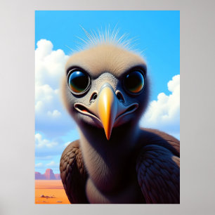Poster Baby Buzzard