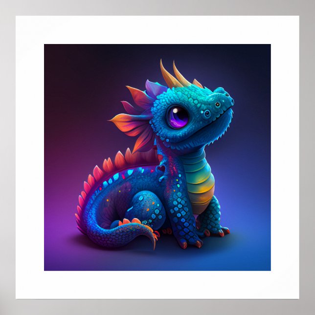 Poster Baby Dragon (Devant)
