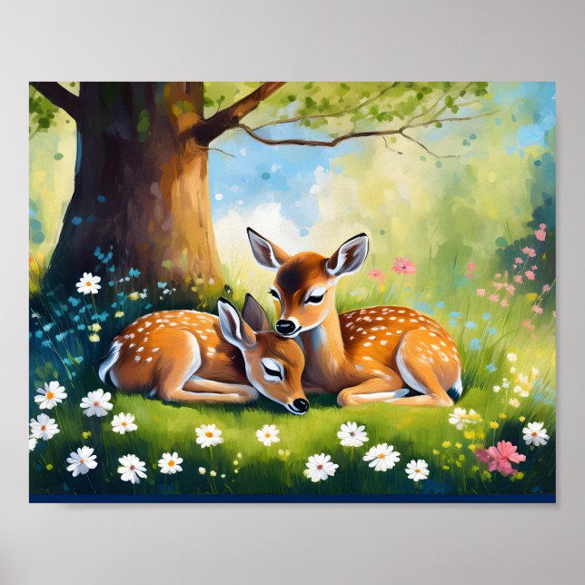 Poster Baby Fawn's 3 (Devant)