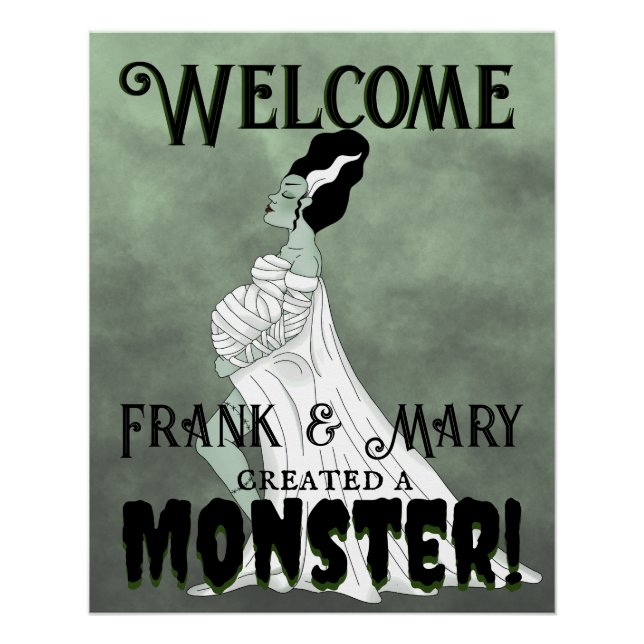 Poster Baby Frankenstein Bienvenue (Devant)