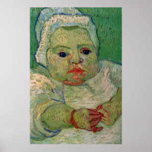 Poster Baby Marcelle Roulin par Vincent van Gogh