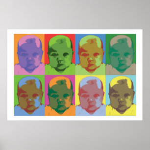 Poster Baby Pop Art