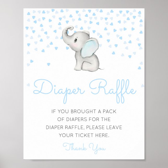 Poster Baby shower de rousseur modifiable Signal imprimé (Devant)