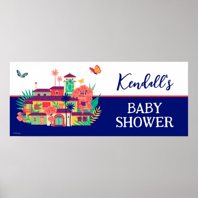 Poster Baby shower Encanto Magique Casa Madrigal (Devant)