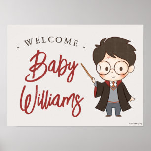 Poster Baby Shower Harry Potter Simple