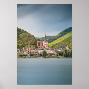 Poster Bacharach am Rhein - Allemagne