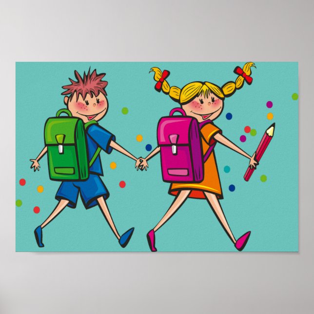 Poster Back to school (Devant)