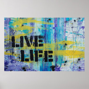 Poster Background abstract graffiti