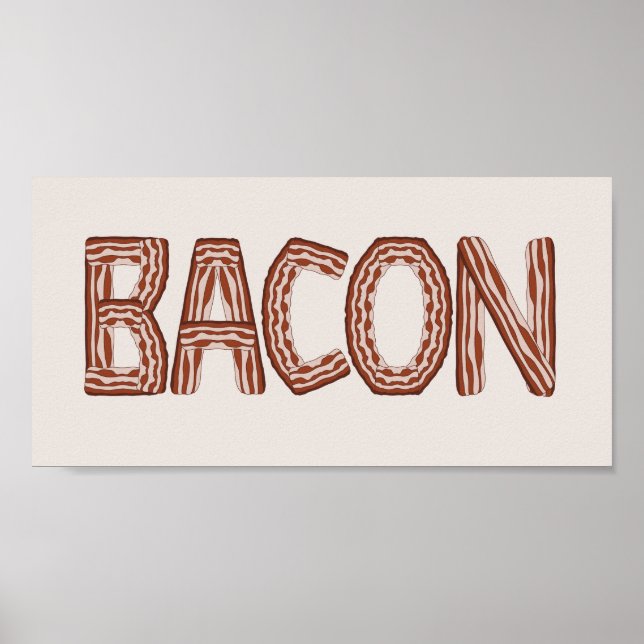 Poster Bacon (Devant)