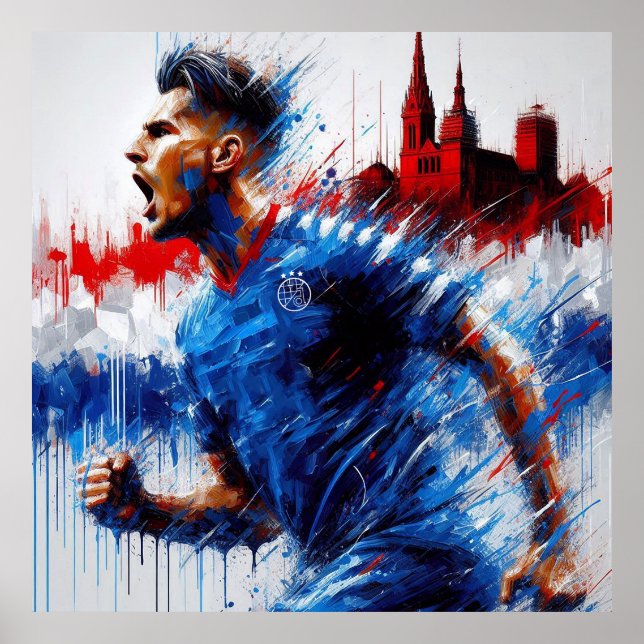 Poster Bad Blue Boys and Experience Dinamo Zagreb (Devant)